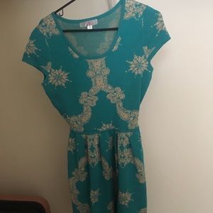 Knitted Francesca’s Printed Dress
